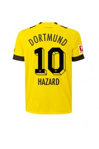 Borussia Dortmund Thorgan Hazard #10 Fotballdrakt Hjemme Klær 2022-23 Korte ermer